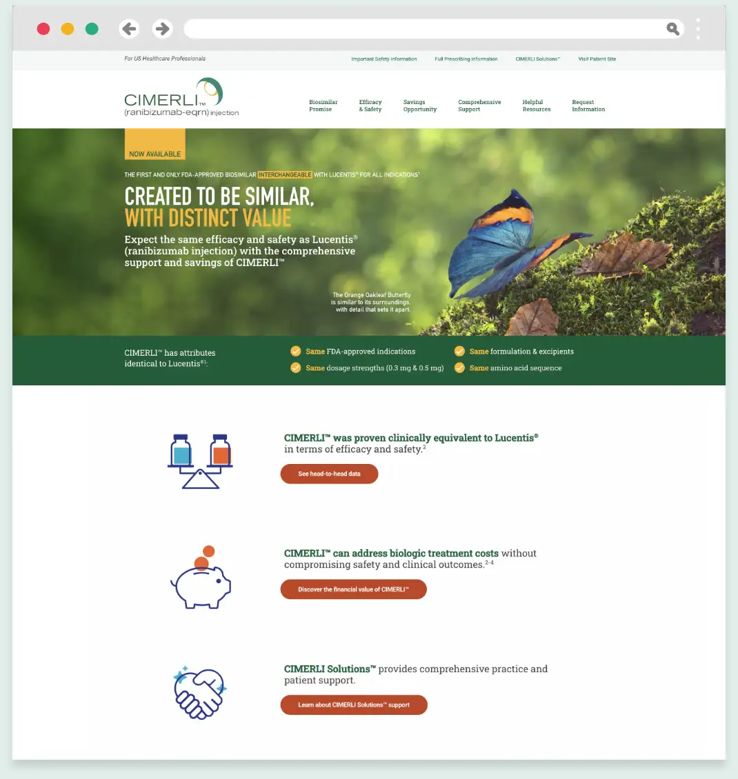 website image